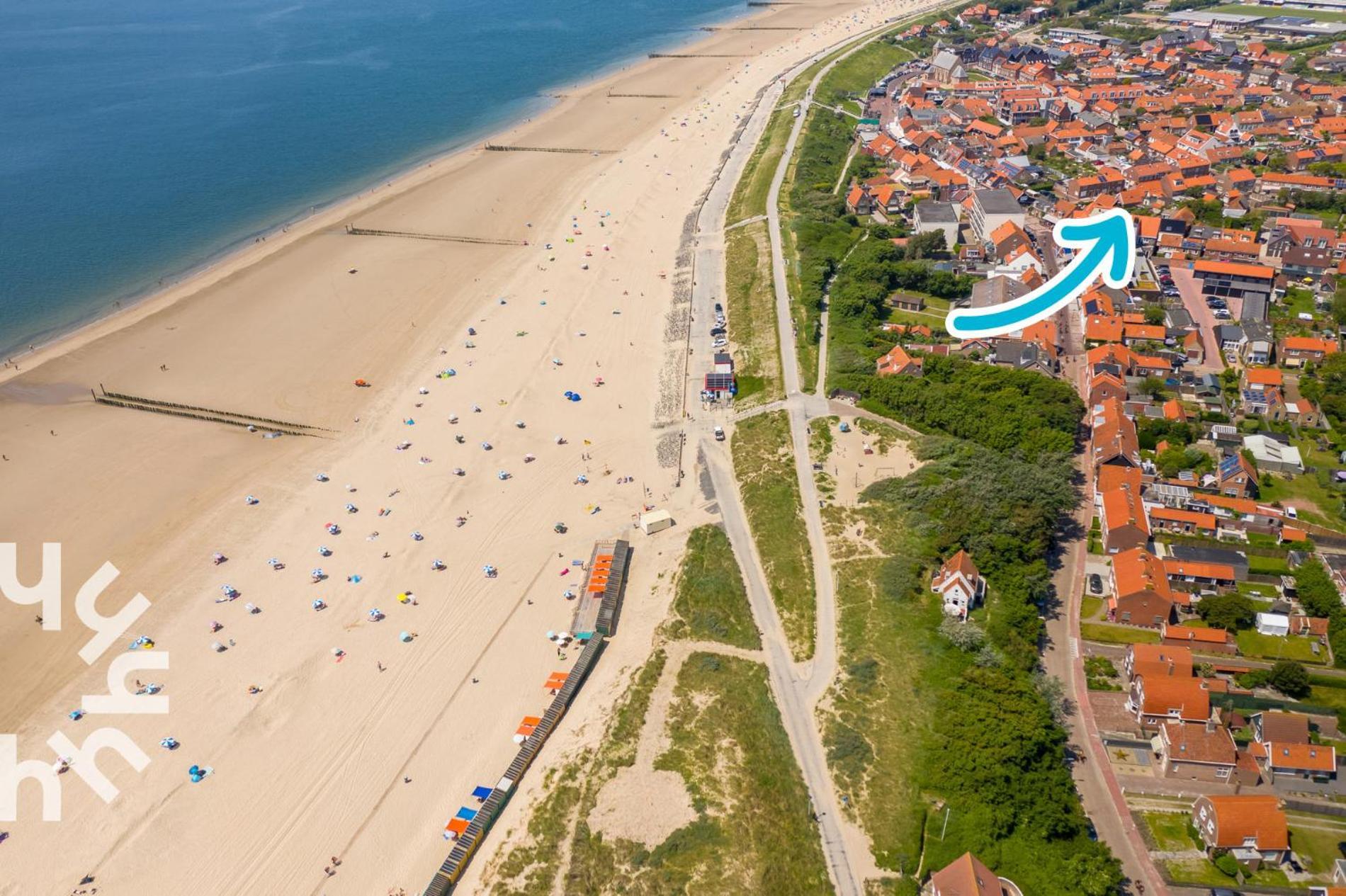 Vakantiewoning In Centrum Zoutelande, Bij Het Hébergement de vacances
